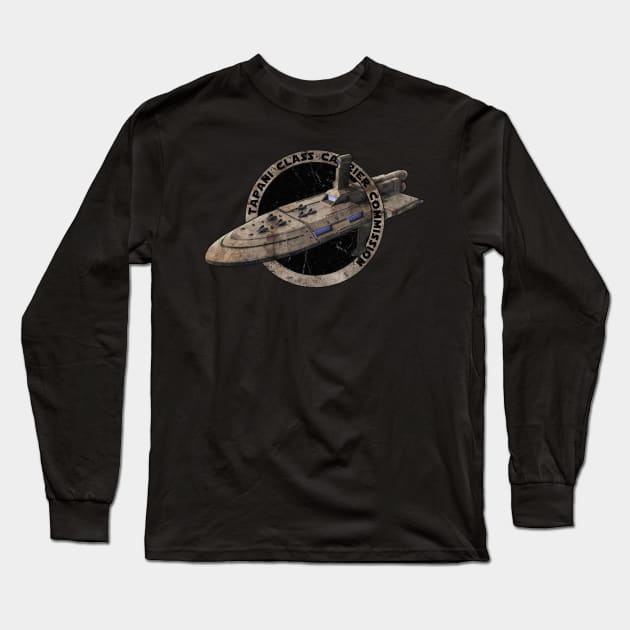 tapani class carrier commission Long Sleeve T-Shirt by mamahkian